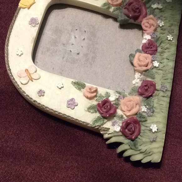 🌹Fairy garden ceramic frame small wallet size - Picture 3 of 4